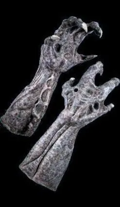 Morris "Alien Latex Hands" Halloween Costume Gloves