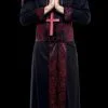 Morris "Demon / Dark Priest" Robe -TheHorrorDome Elegant Shop demon dark priest halloween costume robe 28755534118960