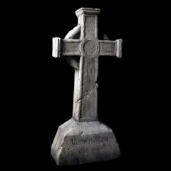 Distortions Static "Gothic Gravestone" Professional Graveyard Prop