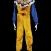 Morris "Twitching Clown" Electric Animated Halloween Prop -TheHorrorDome Elegant Shop twitching clown electric animated halloween prop 28733704077360