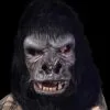 Zagone "Two Bit Roar Gorilla" Moving Mouth Mask -TheHorrorDome Elegant Shop two bit roar gorilla moving mouth halloween mask 14145903329328
